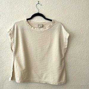 Postmark by Anthropologie Cream Top